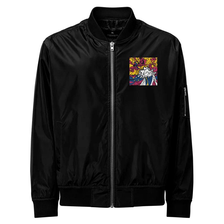 Dynamic Energy Abstract Bomber - Wave at Sunset product image (1)