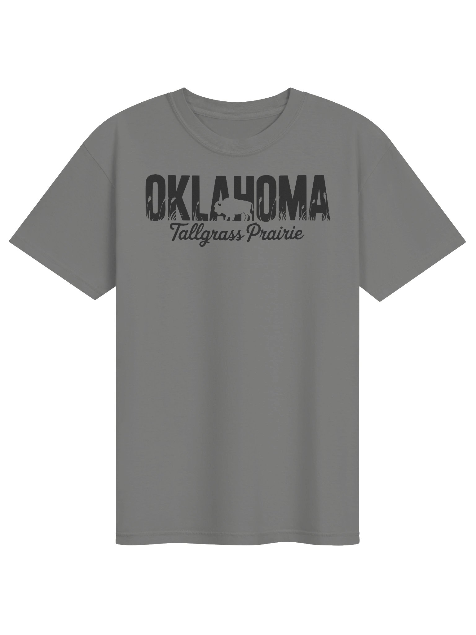 Oklahoma Tallgrass Prairie T-Shirt | Vintage Western State Pride Tee product image (2)
