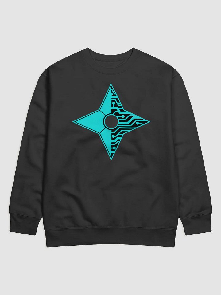 Cyan Cyber Shuriken Sweater product image (1)