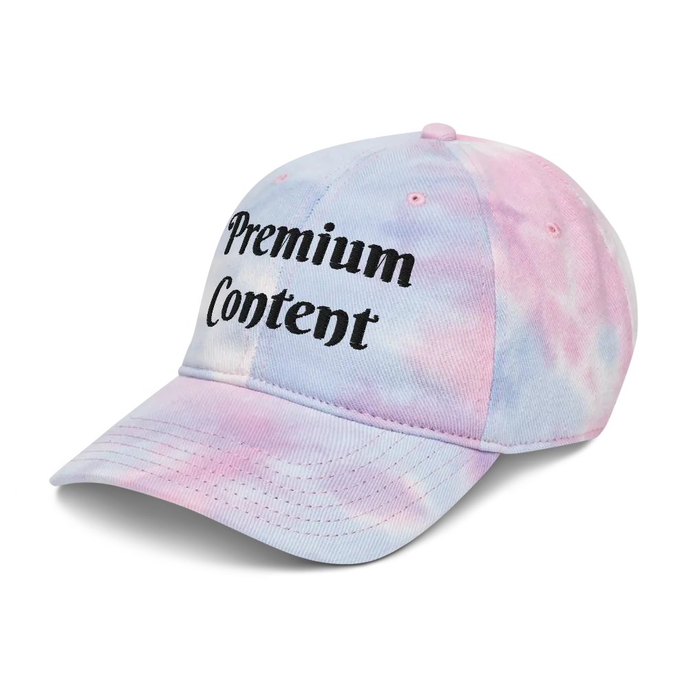 "Premium Content" ballcap product image (7)