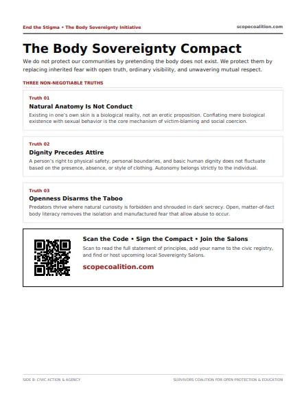 Civic Tabling Handout: End the Stigma & The Victorian Hangover (Printable PDF) product image (2)