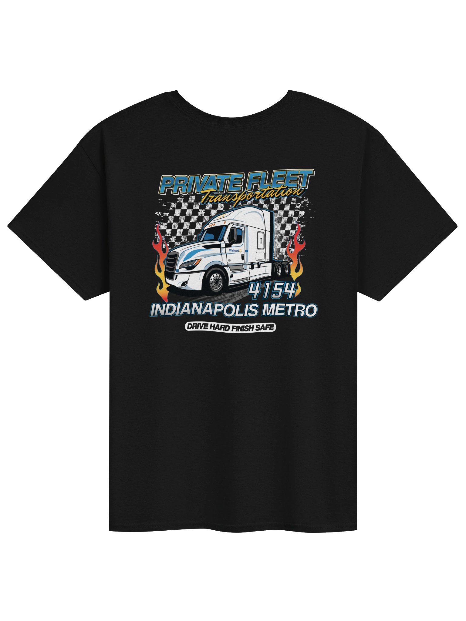 4154 Indianapolis Metro Private Fleet Racing Theme T-shirt product image (1)