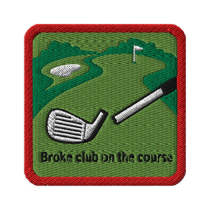 Golf Demerit Badge - Broke a club on the course - (version 1) product image (1)