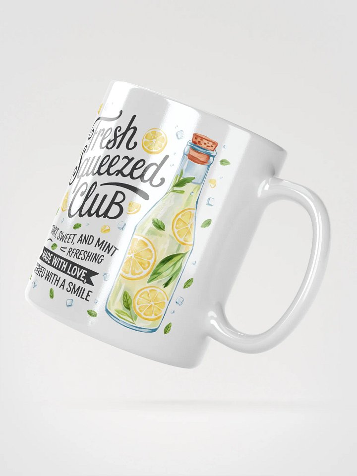 Fresh Squeezed Club White Glossy Mug product image (5)
