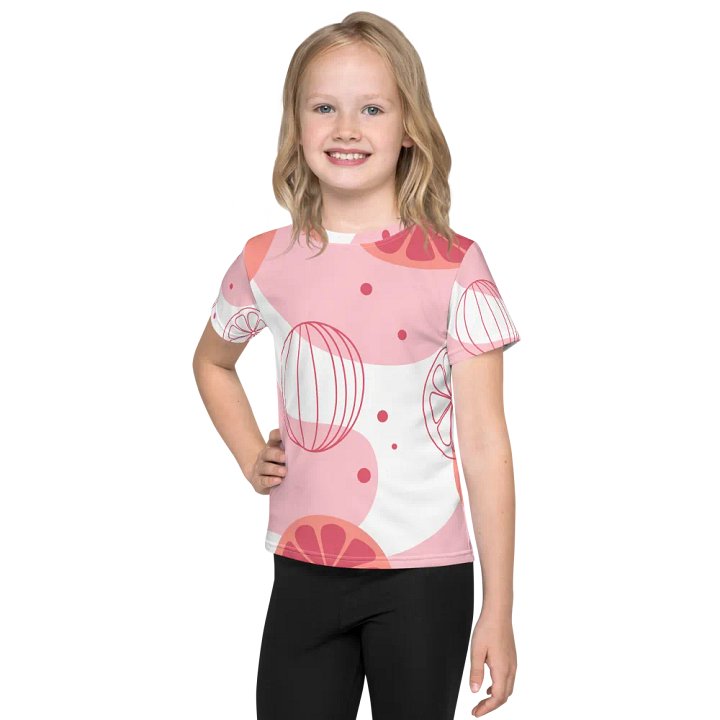 All-Over Print Kids Crew Neck T-Shirt product image (1)
