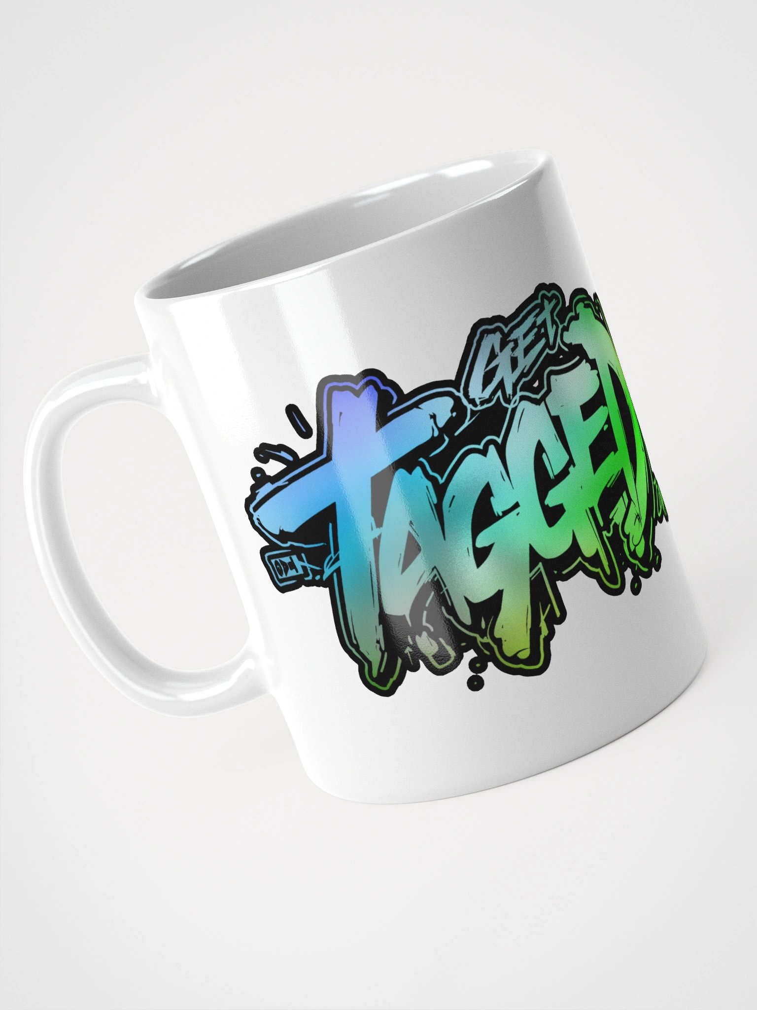 Get Tagged - White Graffiti Mug product image (10)