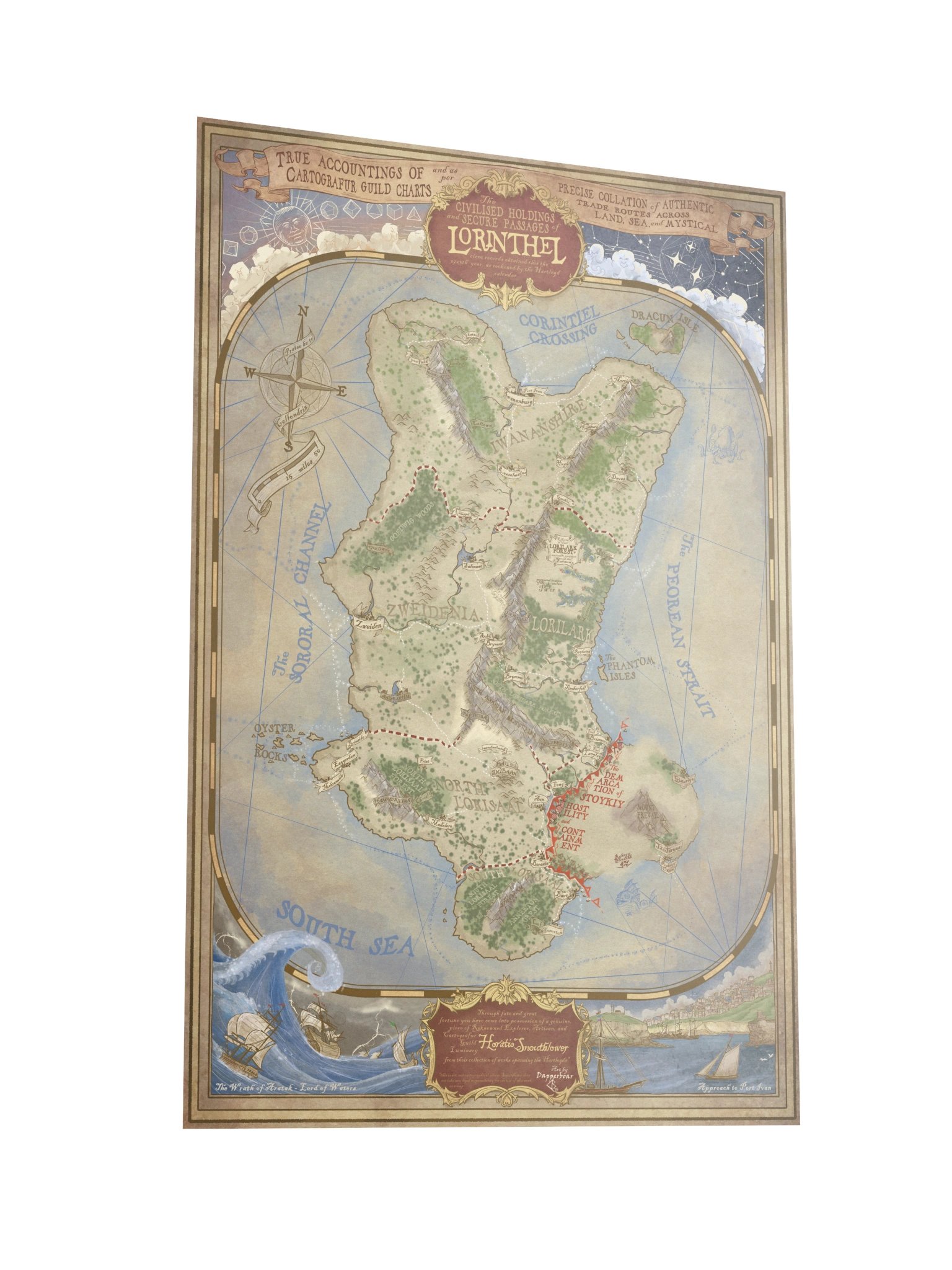 Map - Lorinthel - Poster product image (6)
