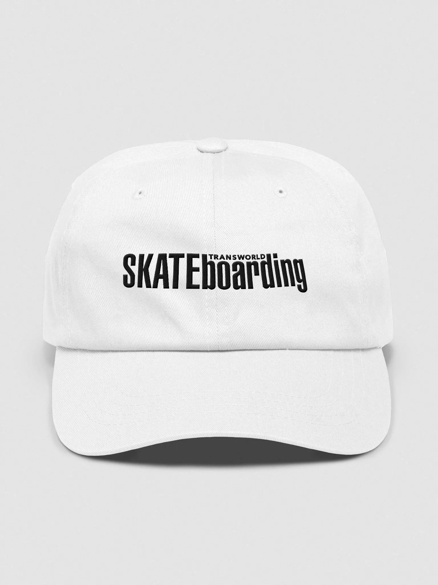 TransWorld SKATEboarding Logo | Classic Dad Hat (Light) product image (1)