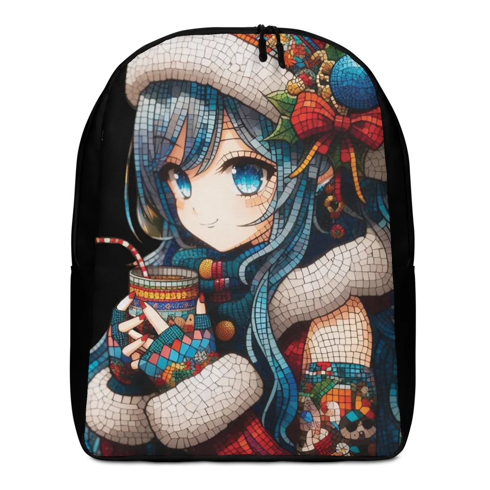 Santa Hat Mosaic Backpack product image (6)