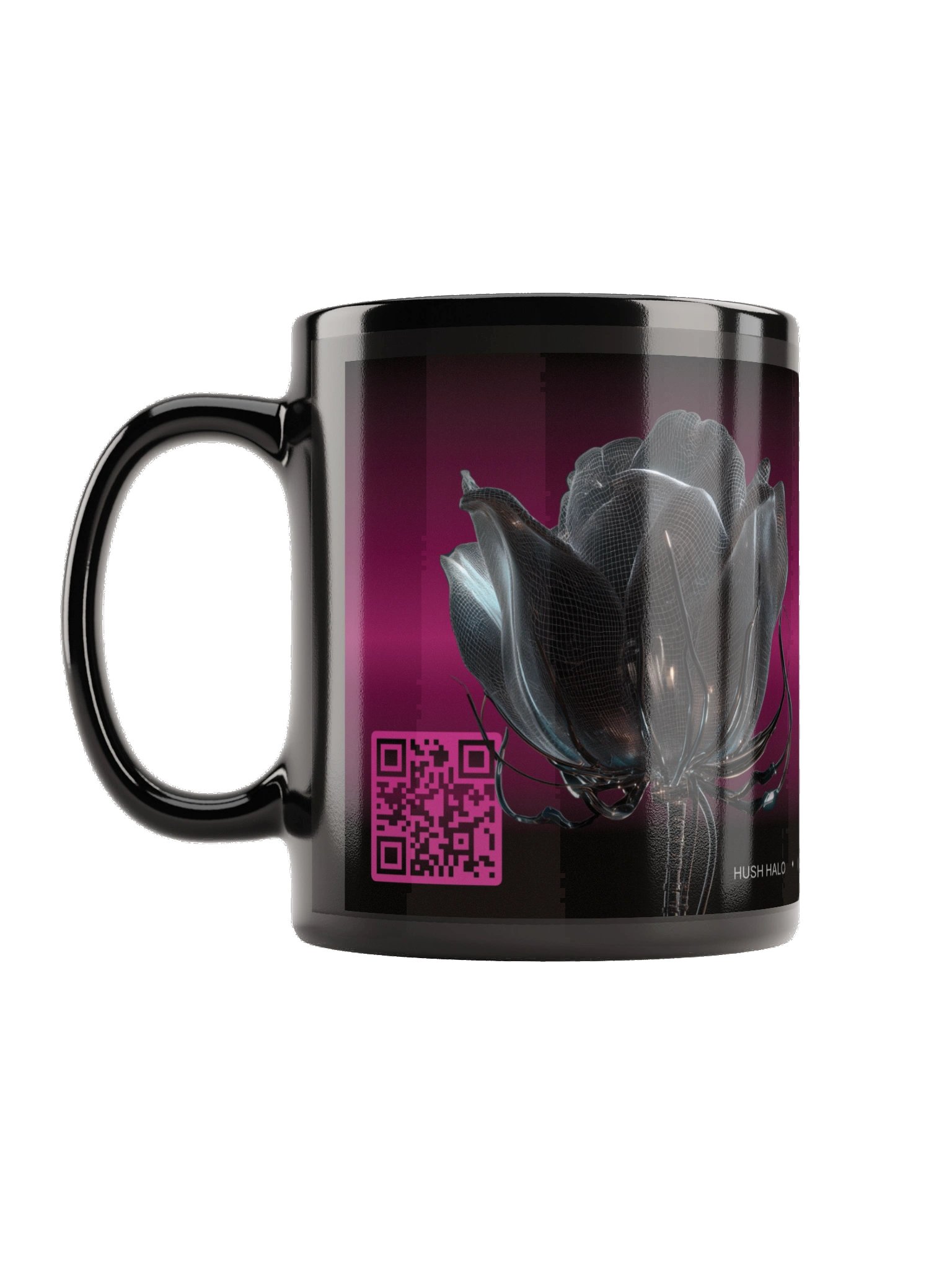 Rendering Humanity, Black Glossy Mug + Daily Poetry Experience [AUDIO] product image (1)