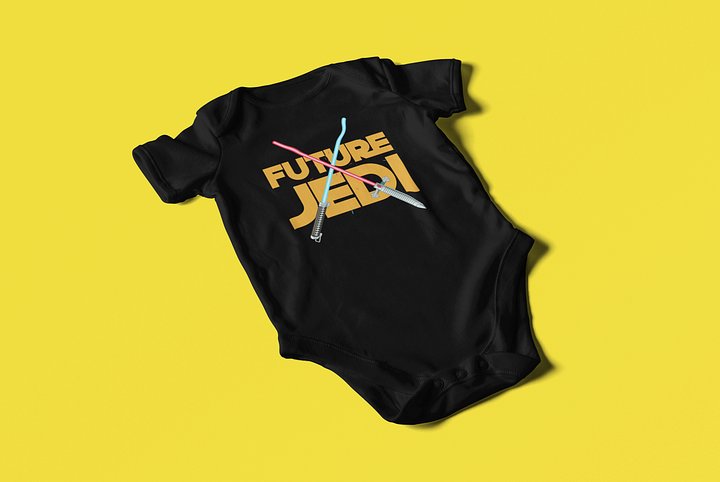 FUTURE JEDI - Baby Bodysuit Onesies for Boys and Girls product image (2)