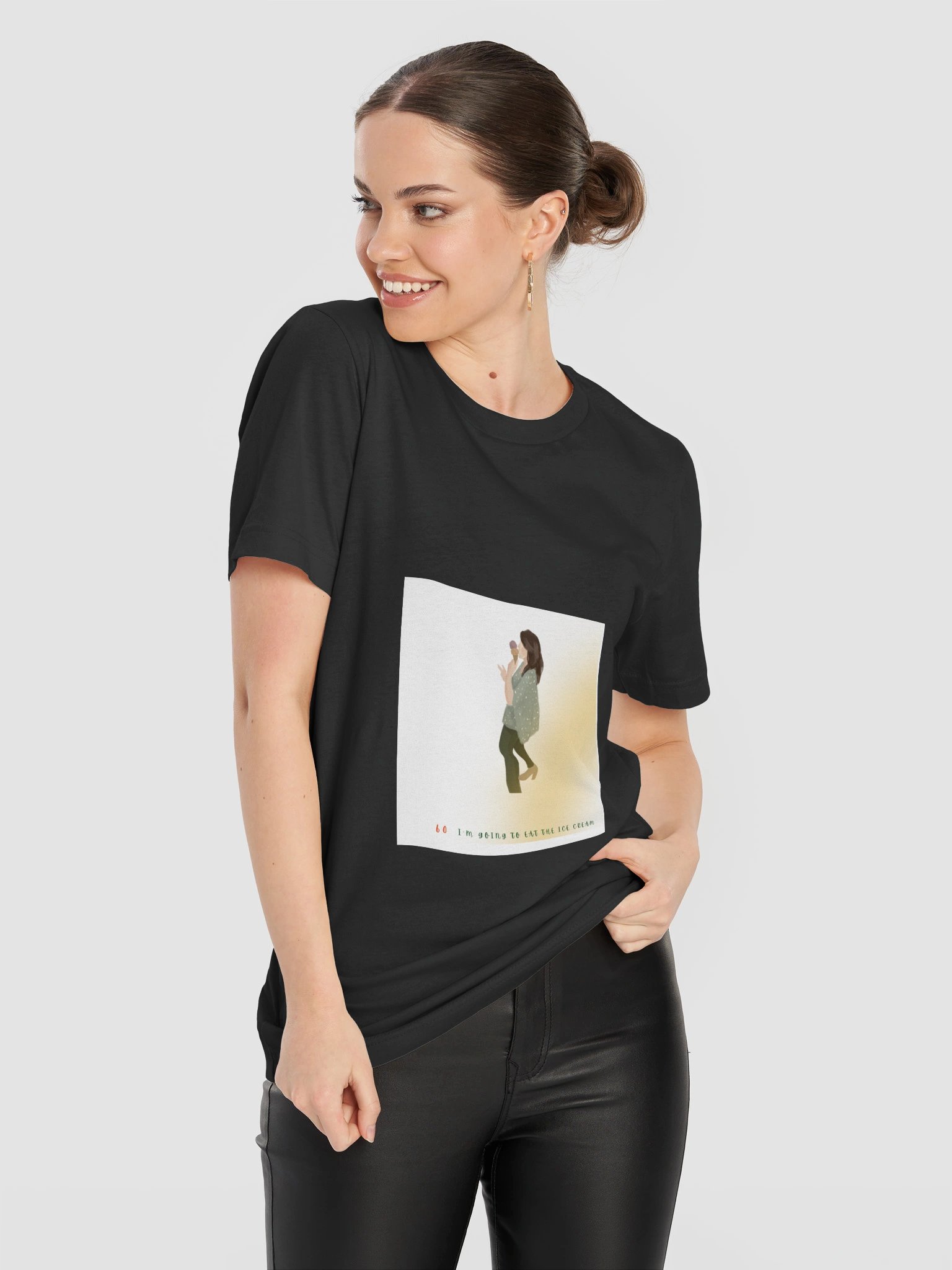 LX Vibes I'm Gonna Eat The Ice Cream T-Shirt product image (41)