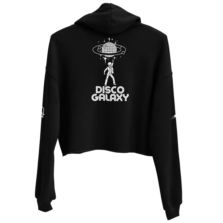 Disco Galaxy Crop Hoodie product image (1)
