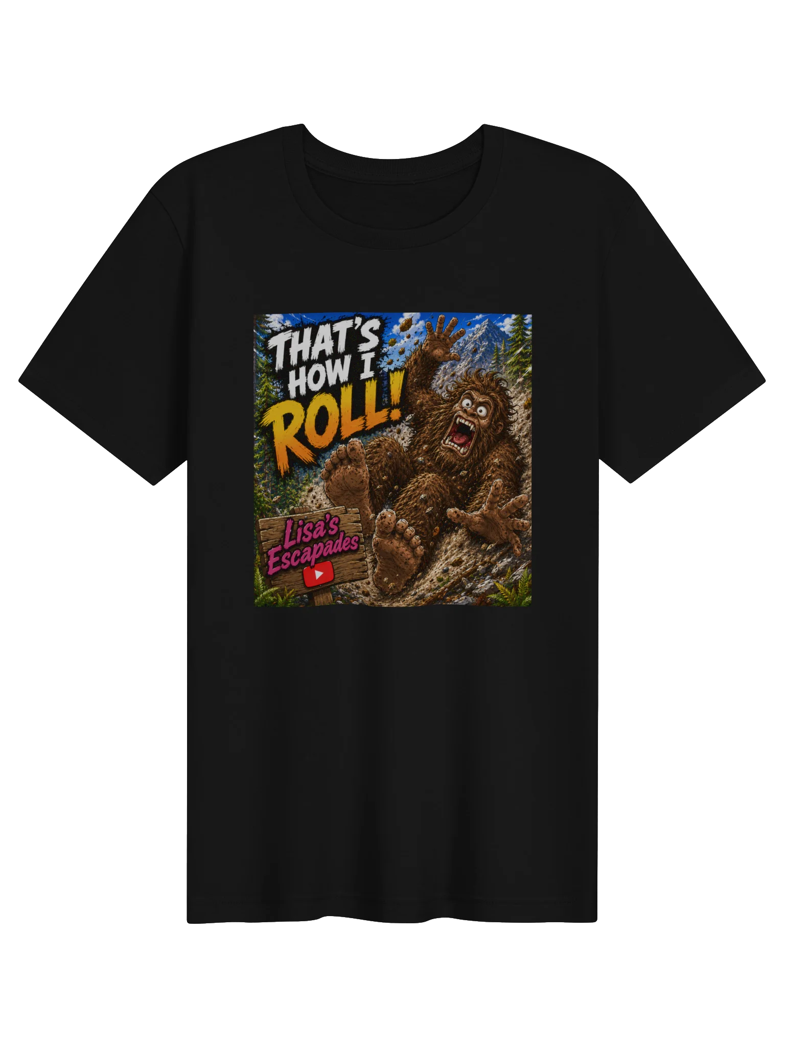 Trending That’s How I Roll!! Lisa’s Escapades Tee product image (1)