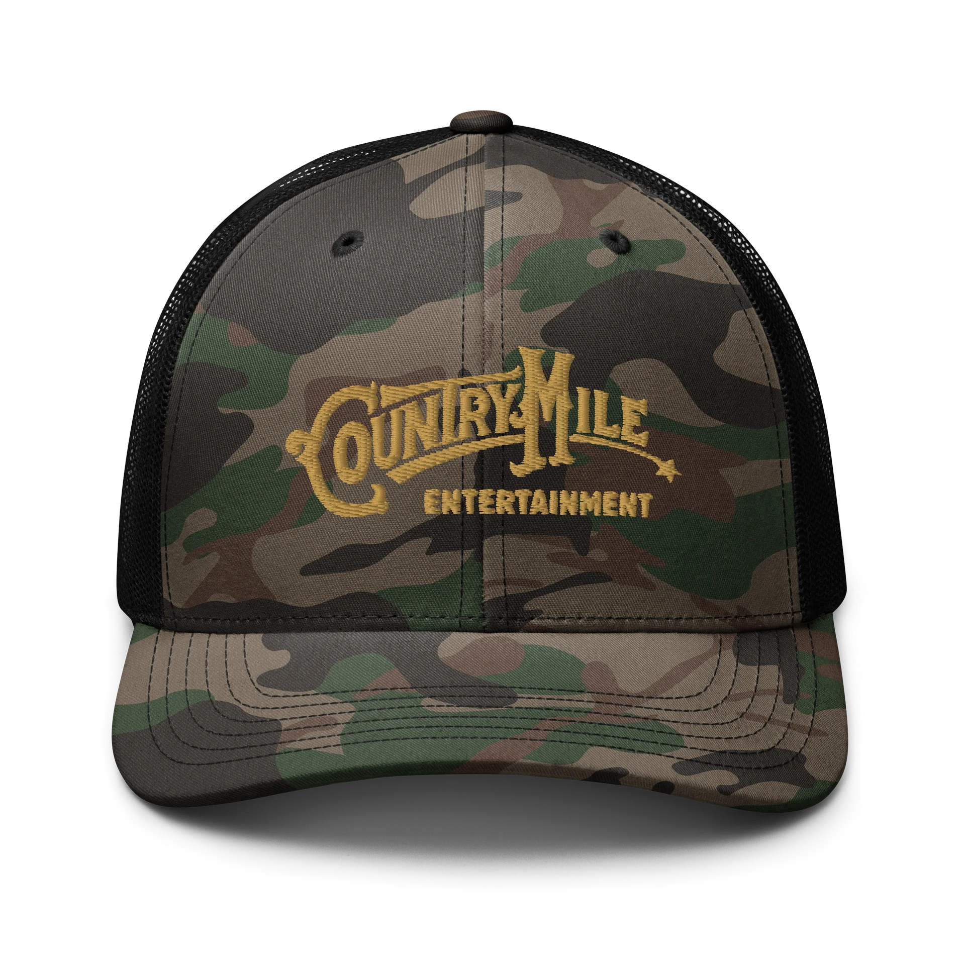 Country Mile Entertainment Camo Trucker Hat product image (1)