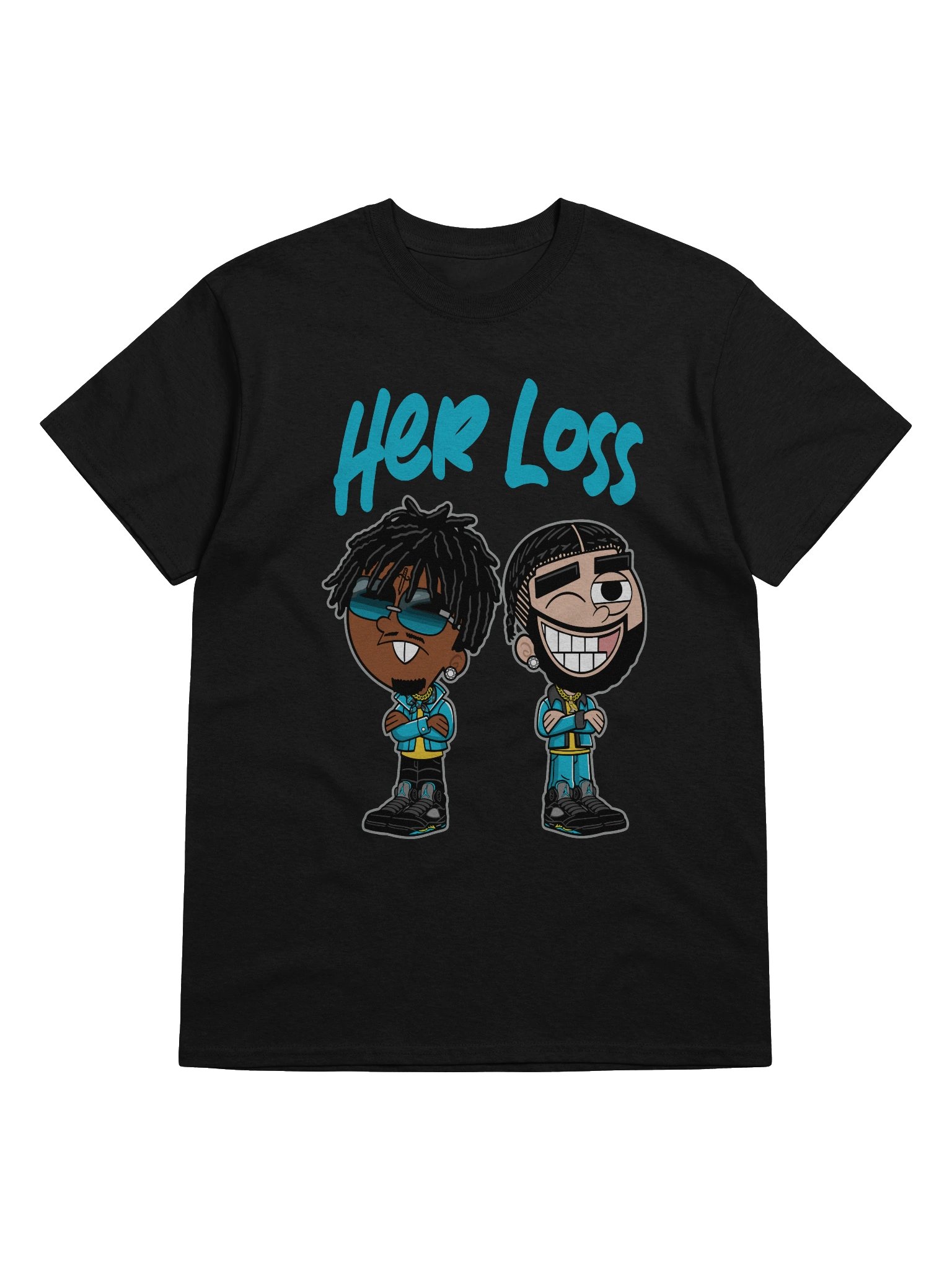 Trendy Cartoon Characters Tee - Unisex T-Shirt – Premium Printed T-Shirt for Everyday Casual & Streetwear product image (5)