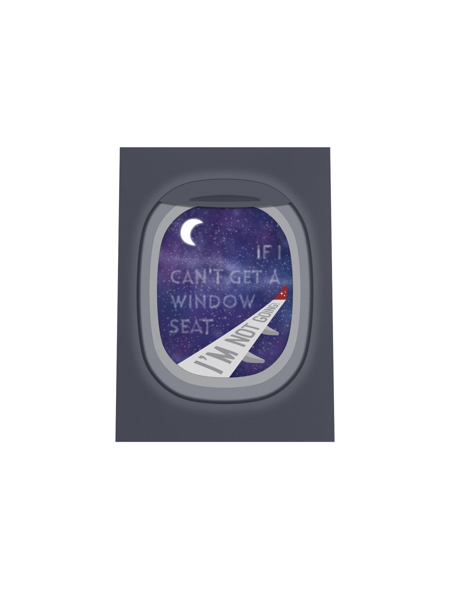 Window Seat or Nothing Poster product image (4)