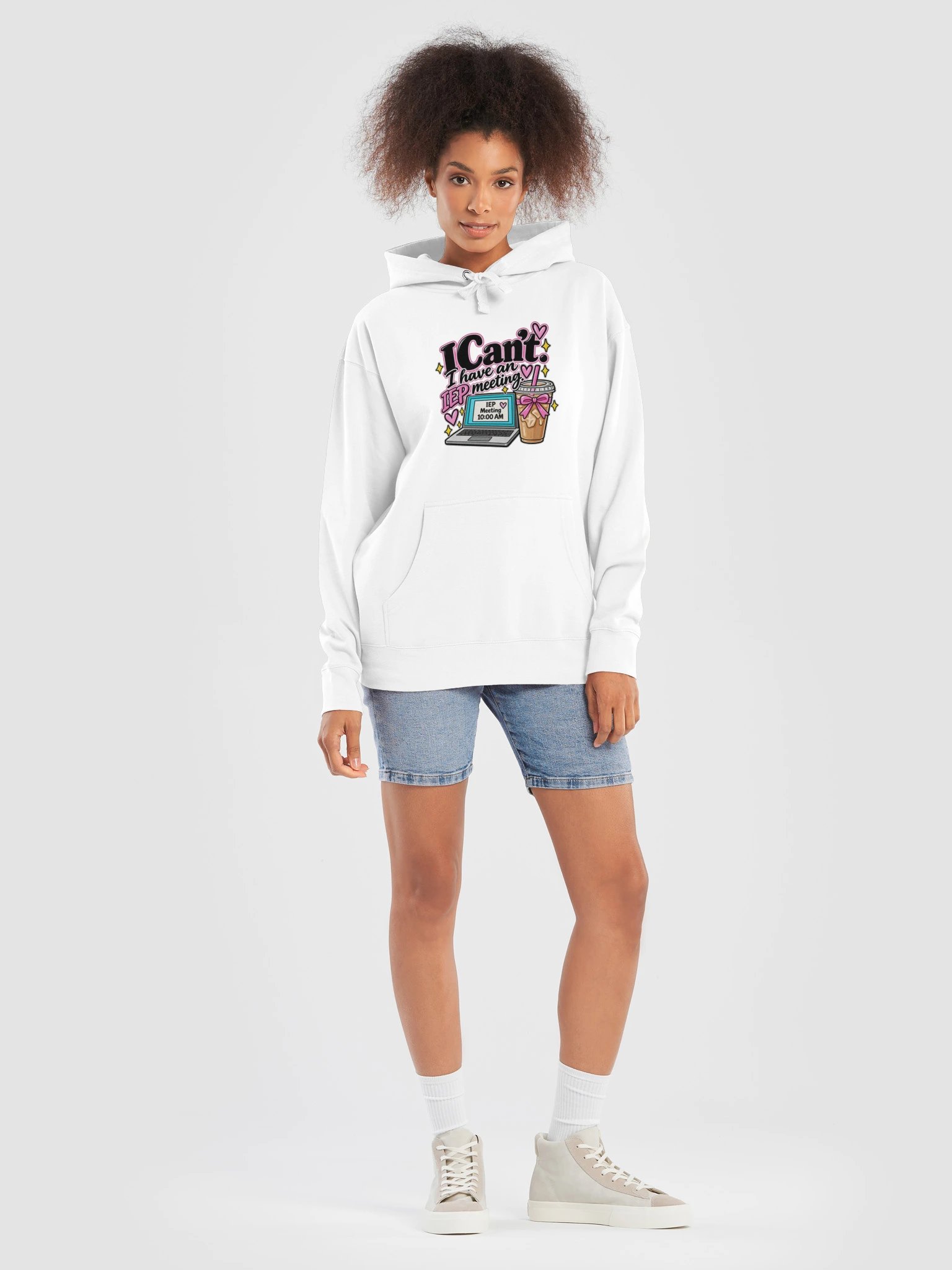 I Can't I Have an IEP Meeting Hoodie product image (19)