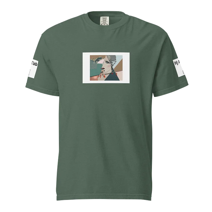 Abstract Geometric Face Artwork Tee product image (1)