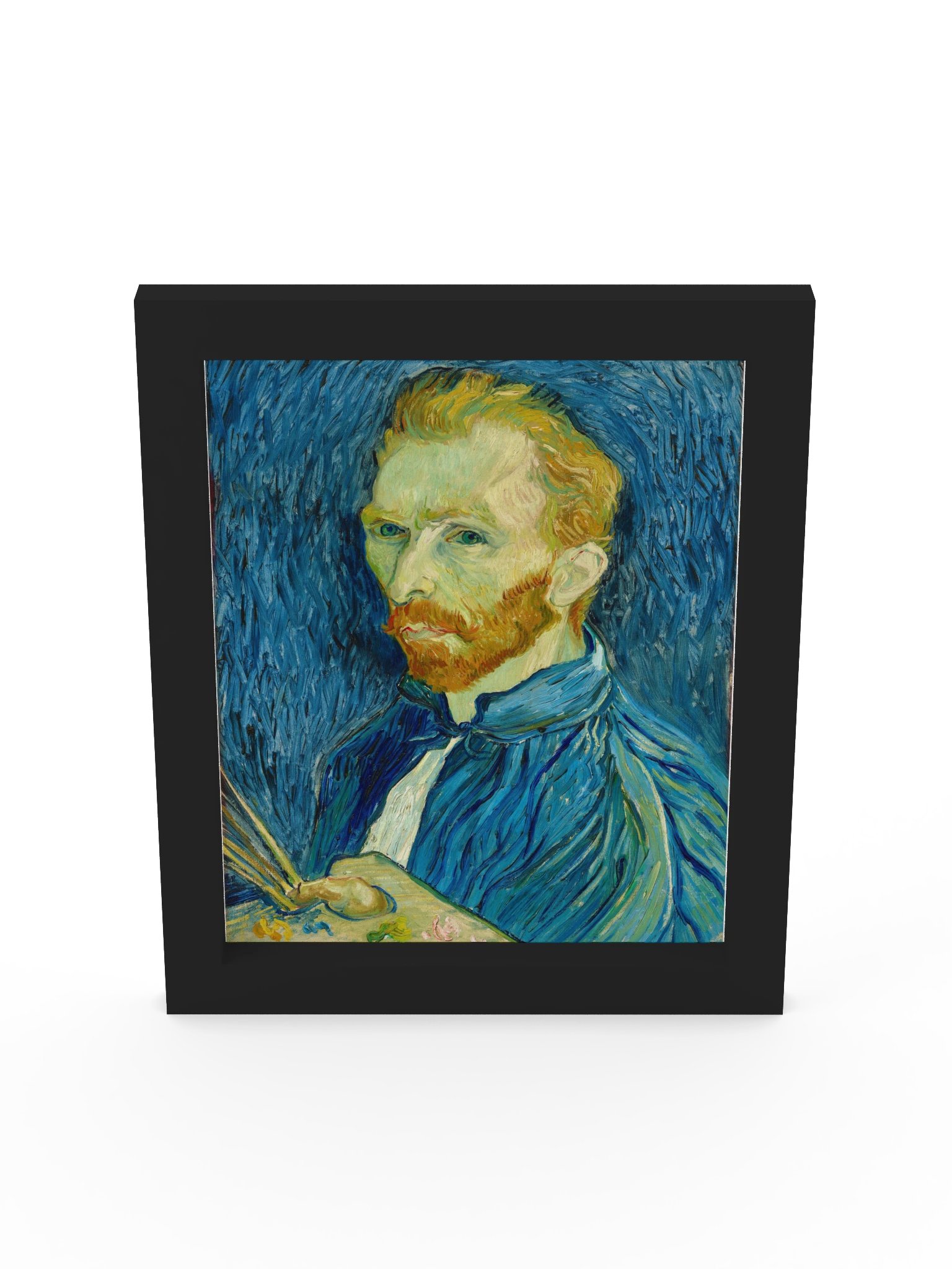 Vincent van Gogh Self-Portrait with Palette (1889) Fine Art Print product image (75)