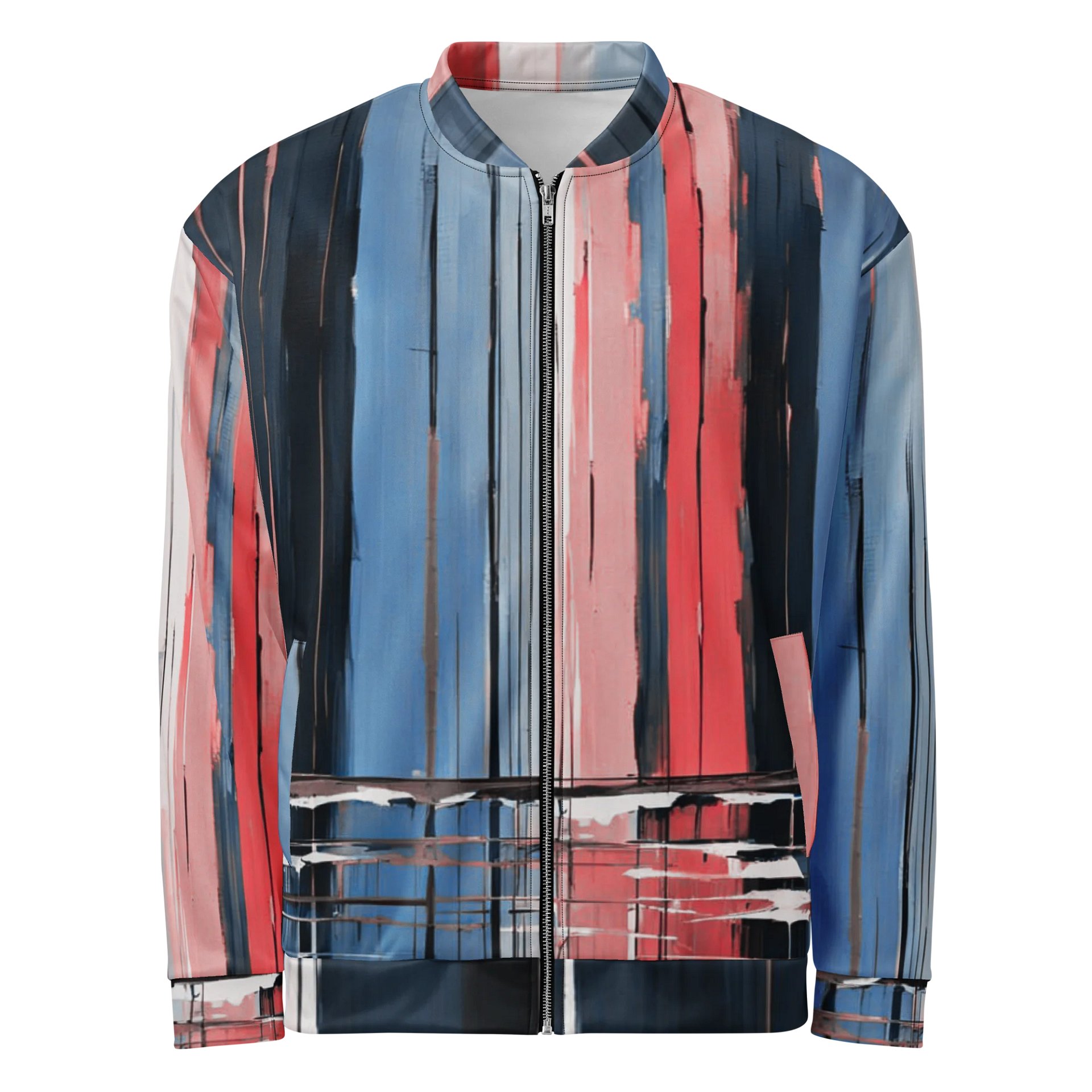 Stripe Bomber Jacket product image (1)
