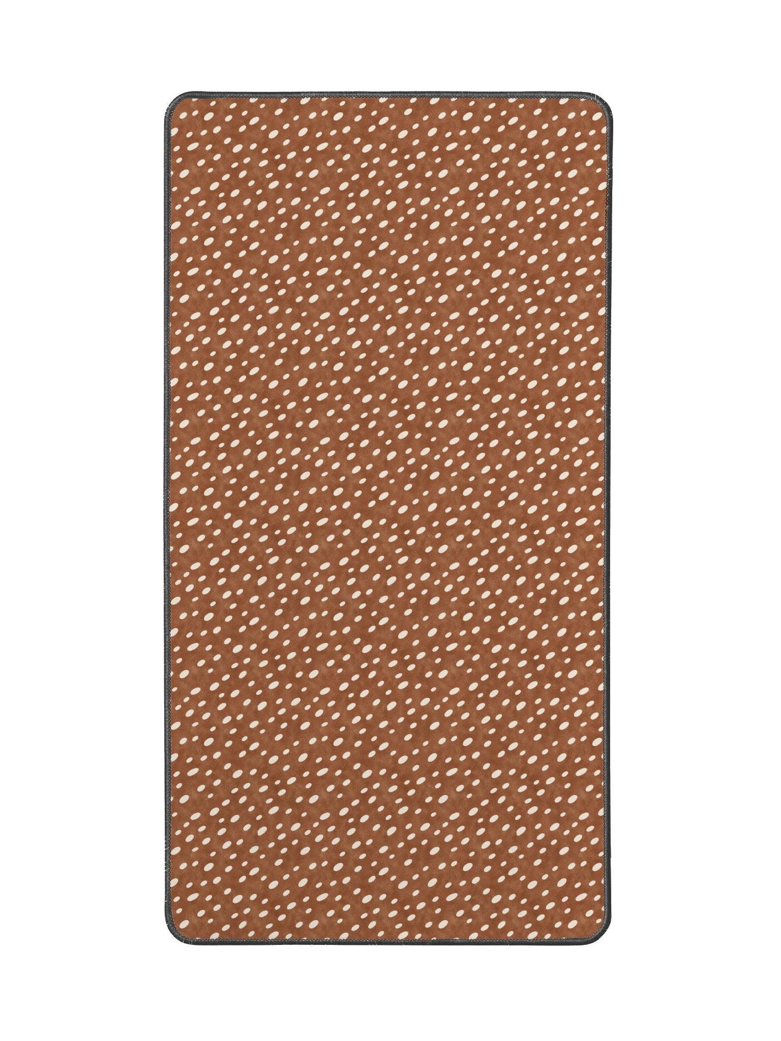 Cocoa Fawn Desk Mat — Brown & Cream Deer Print product image (2)