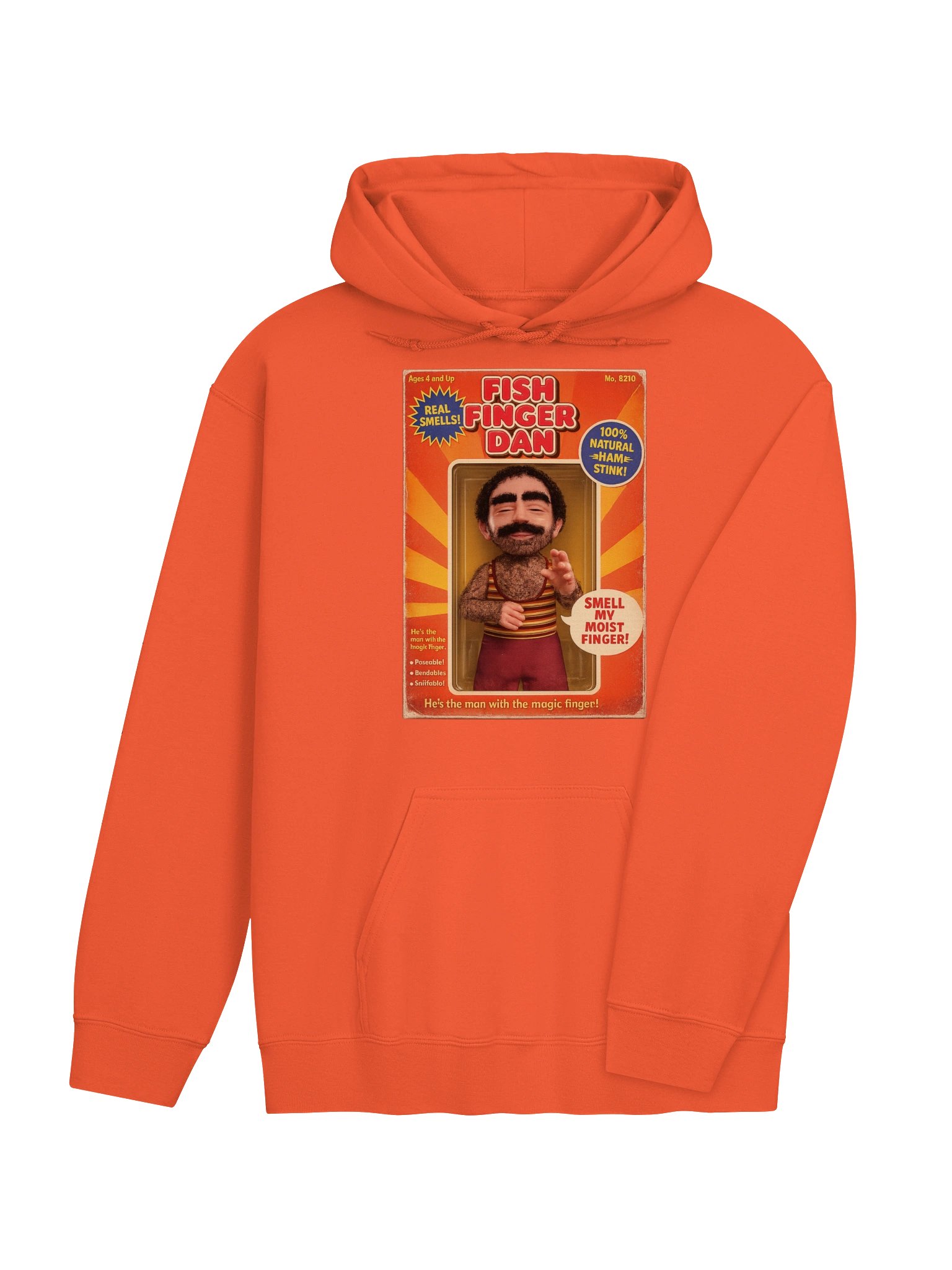 666 Toys | Fish Finger Dan | Gildan Classic Hoodie product image (4)