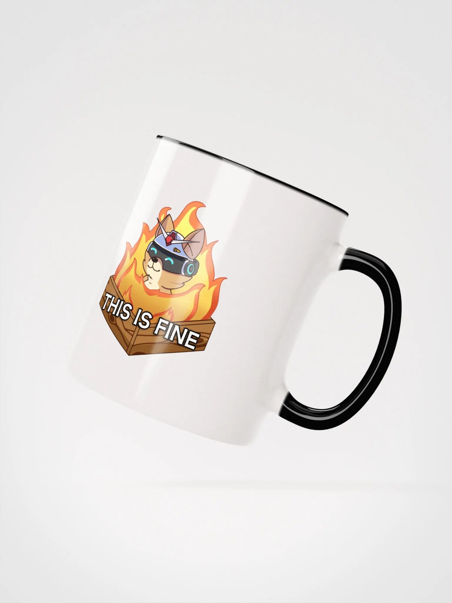 This Is Fine Taku Mug product image (2)