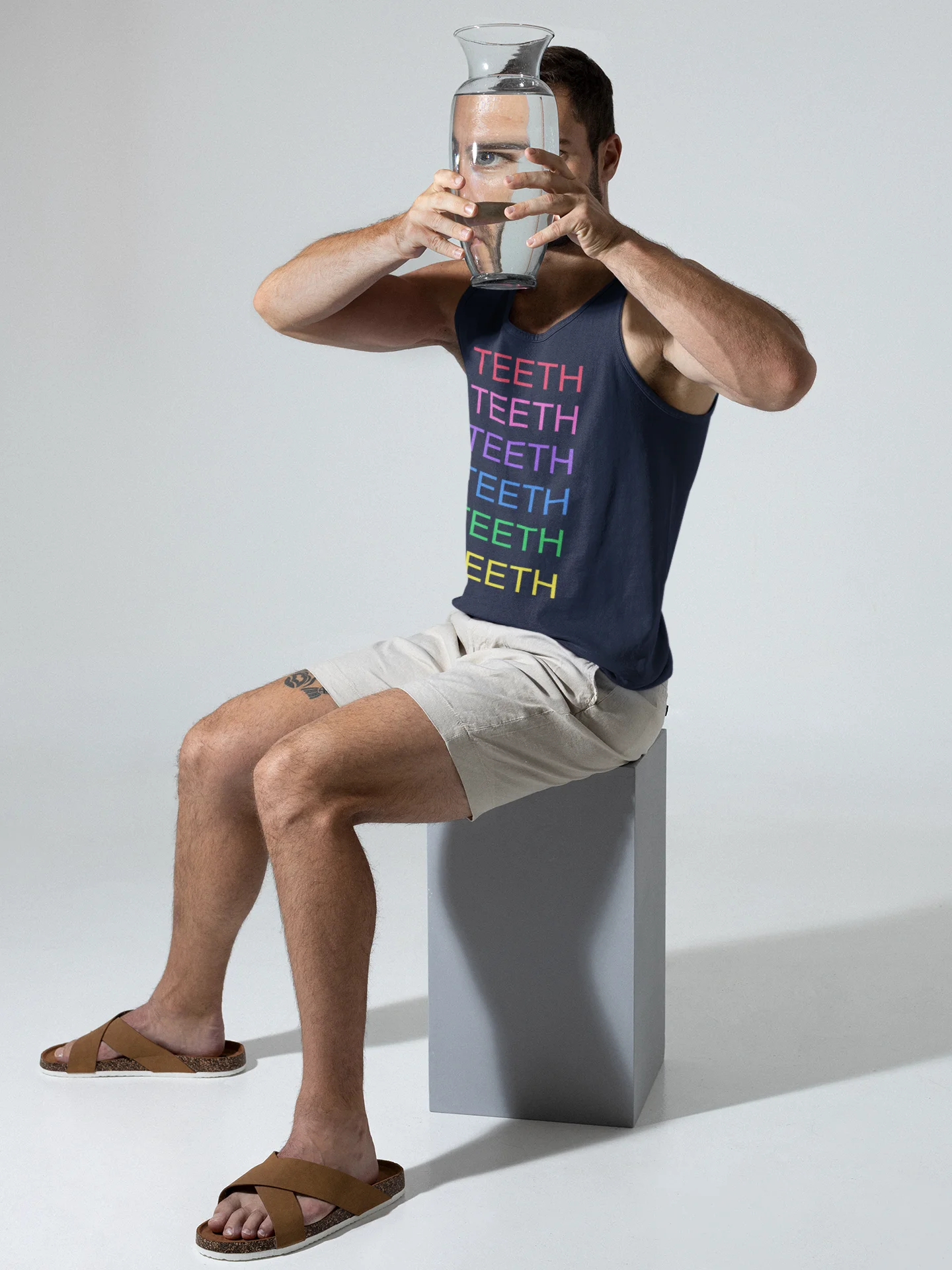 Maximum Teeth jersey tank top product image (1)