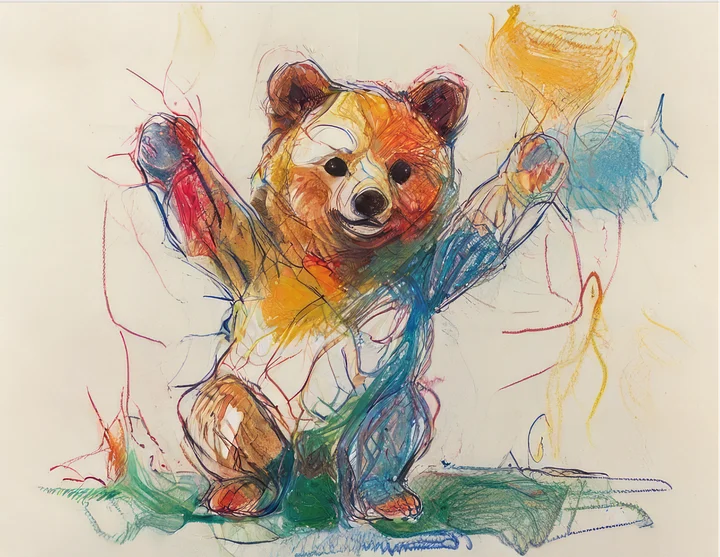 A Bear's Rainbow Dance product image (1)