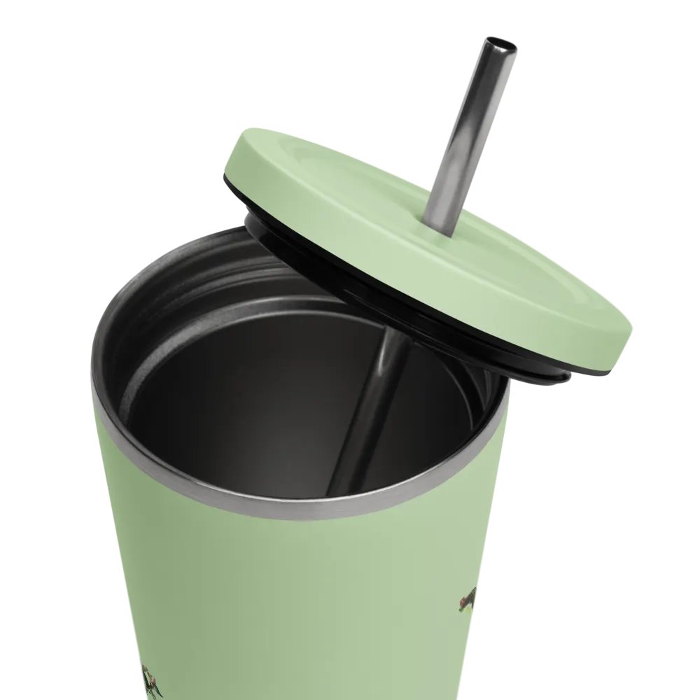 Poison Ivy Insulated Tumbler w/ Straw product image (6)