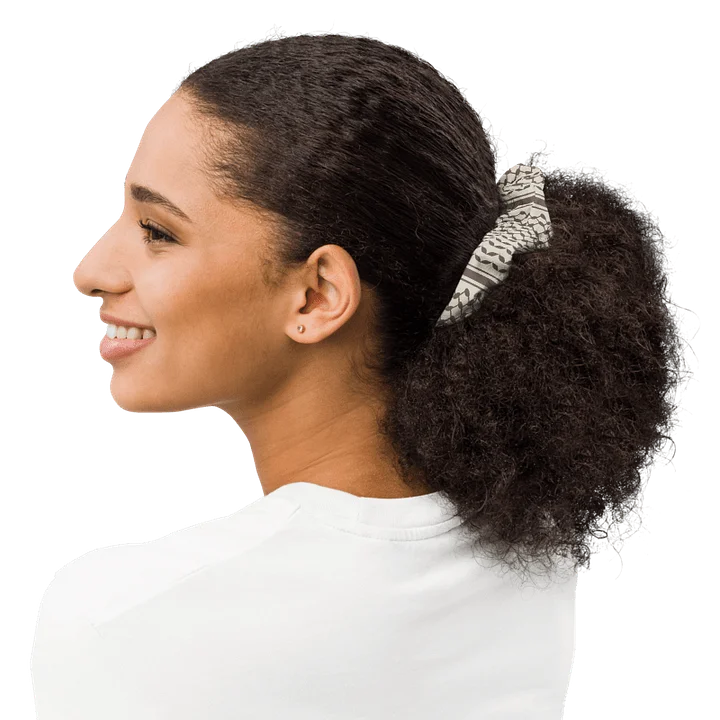 Brown Kufiya Scrunchie product image (2)