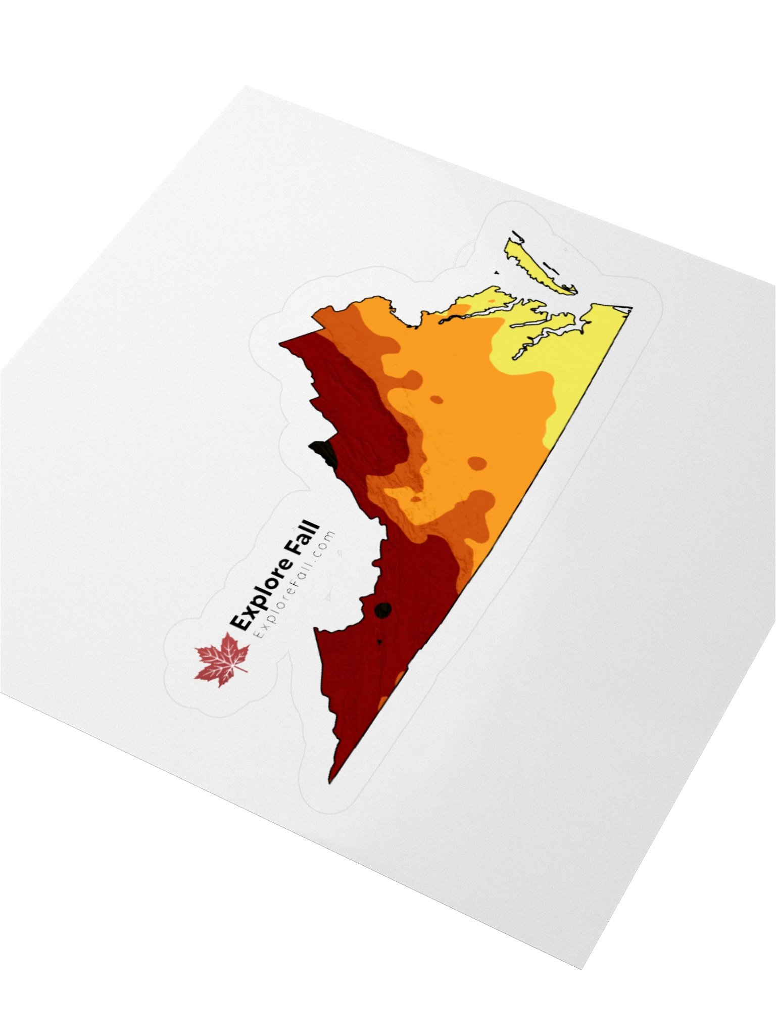 Virginia Peak Fall Color Sticker product image (3)