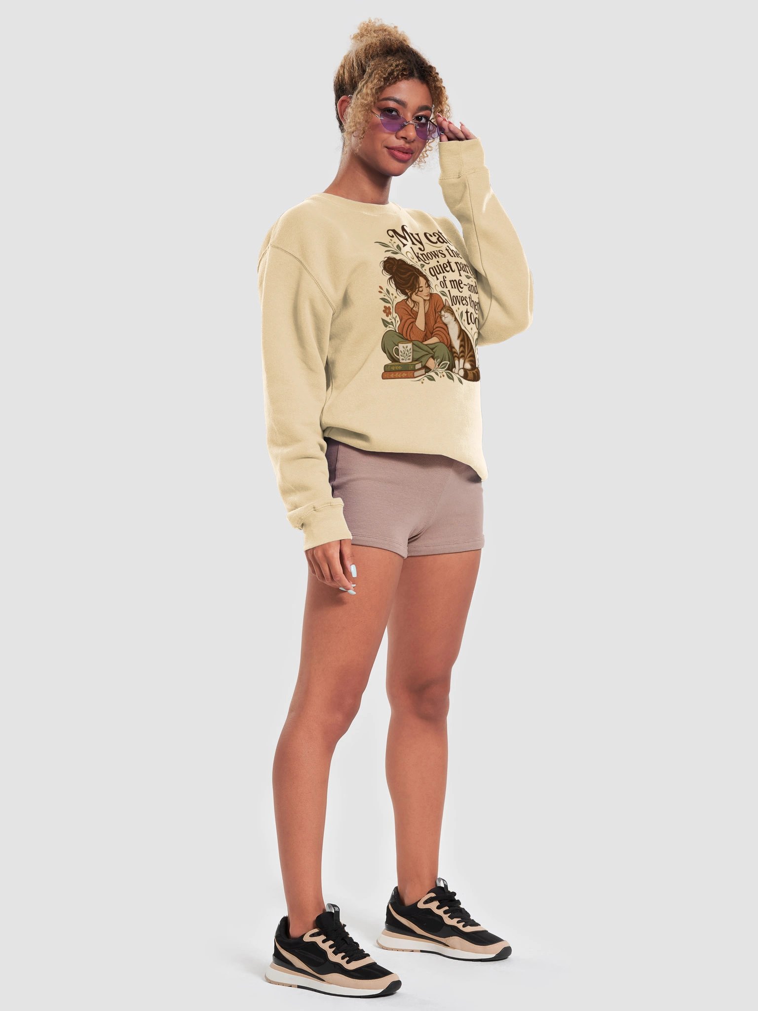 My Cat Knows The Quiet Parts [Sweatshirt] product image (9)