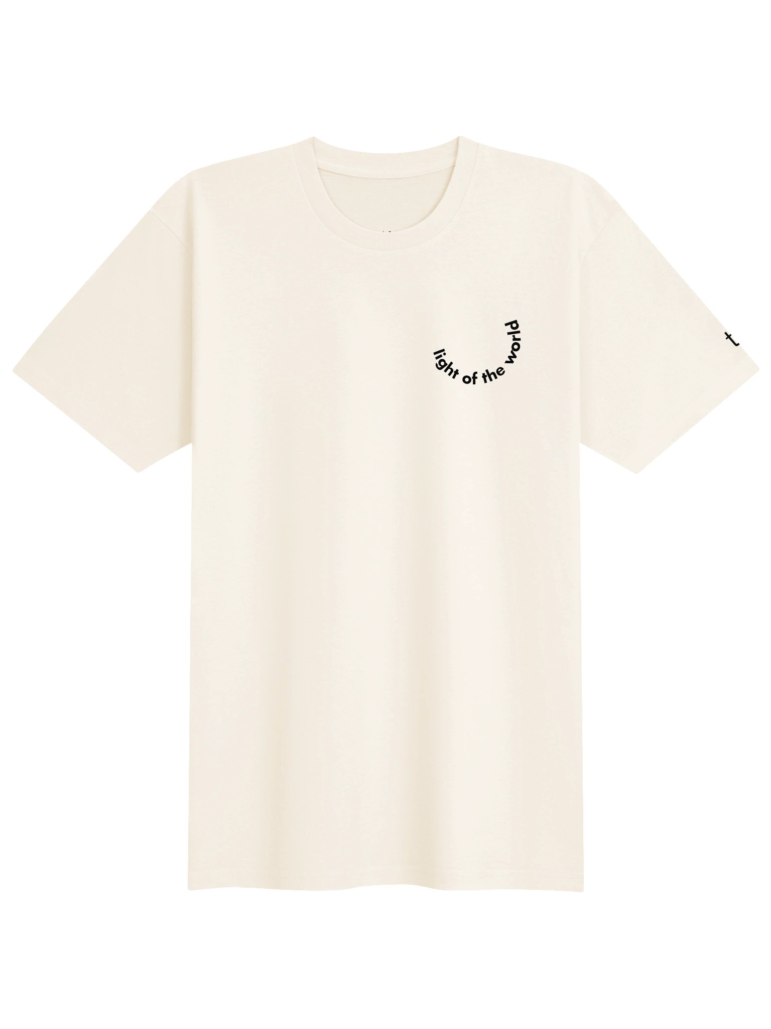T-Shirt Light of the World - Black product image (6)