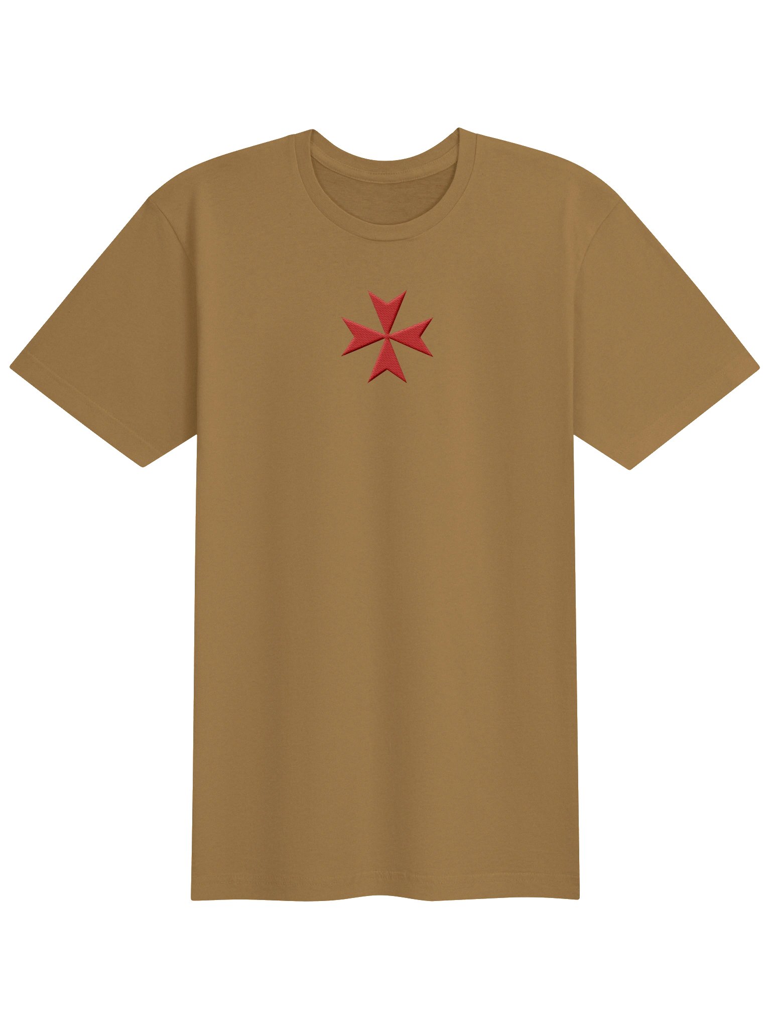 Maltese Cross T-Shirt , Knights of Malta Embroidered Jersey Tee product image (2)