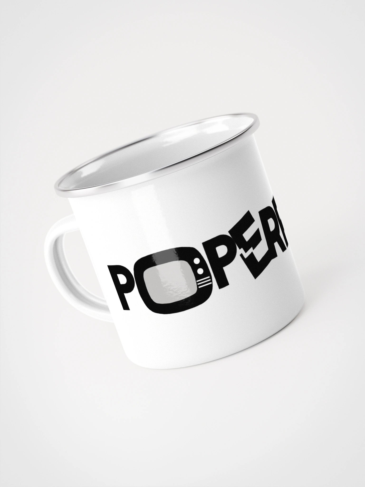 Poperratic Enamel Mug product image (1)