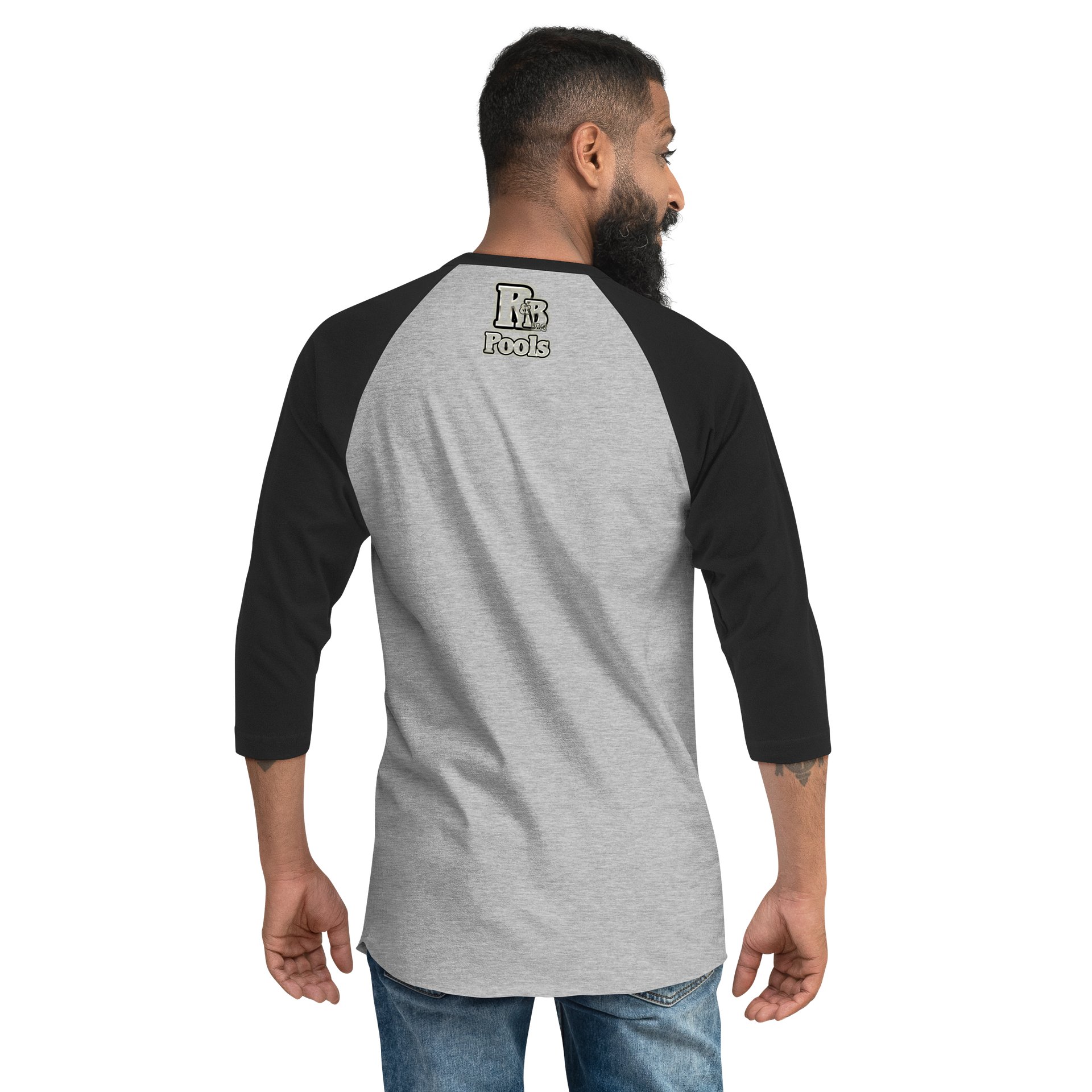 R&B Pools Cloud Logo Raglan Tee product image (3)