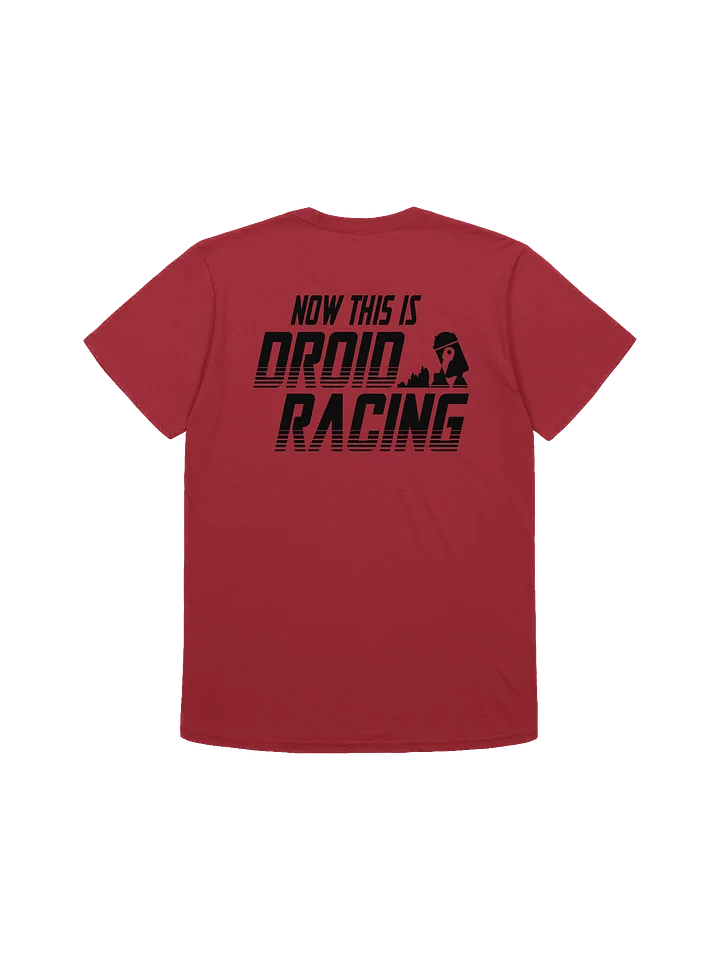 Now THIS is Droid Racing (black logo) Double Sided Tee product image (2)