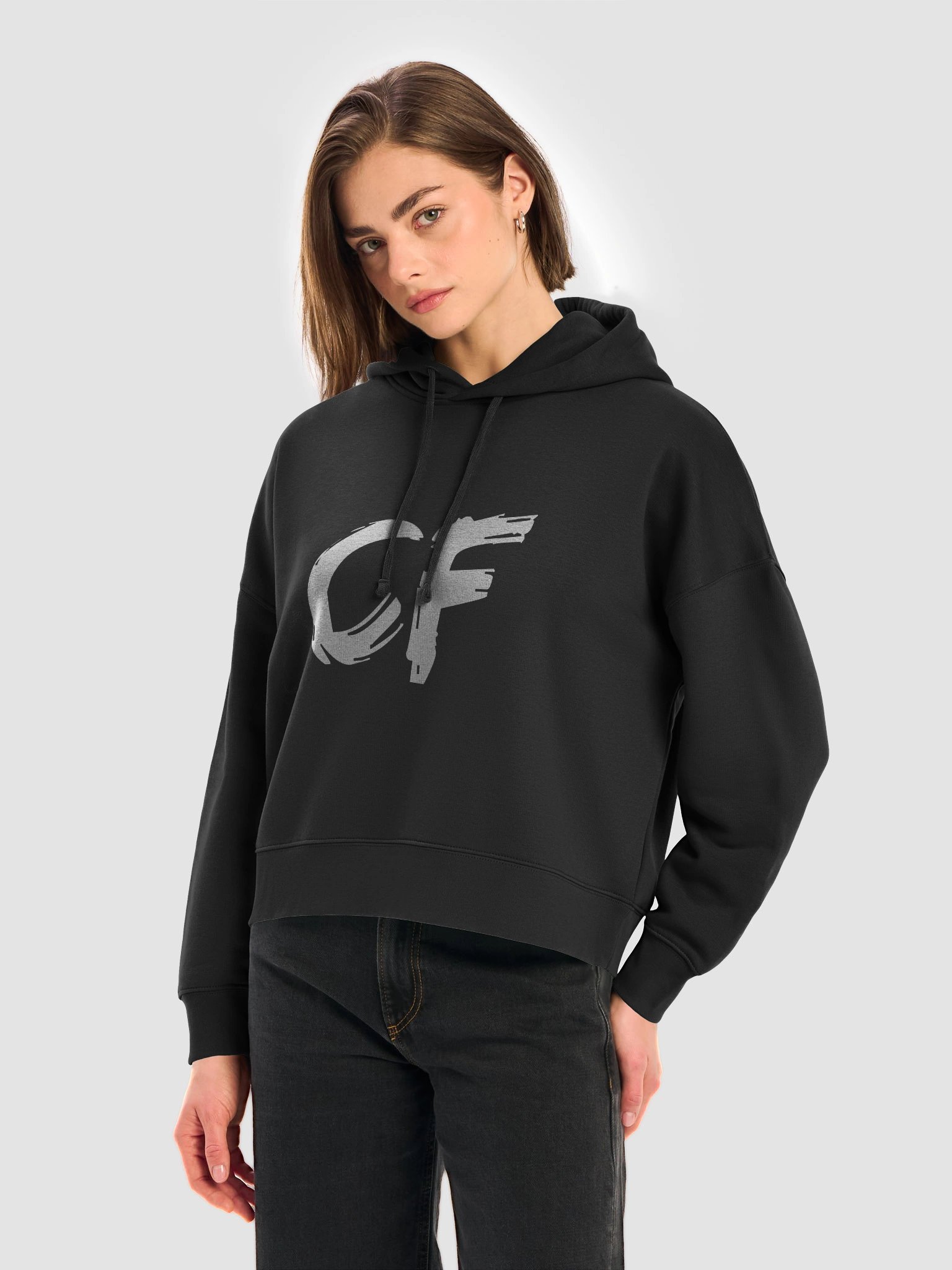 Bold CF White Logo Women's Hoodie product image (19)