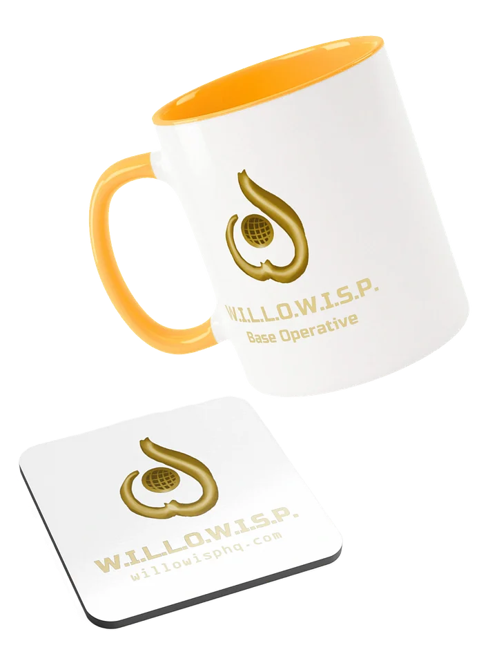 Base Op Mug and Coaster (twotone) product image (1)