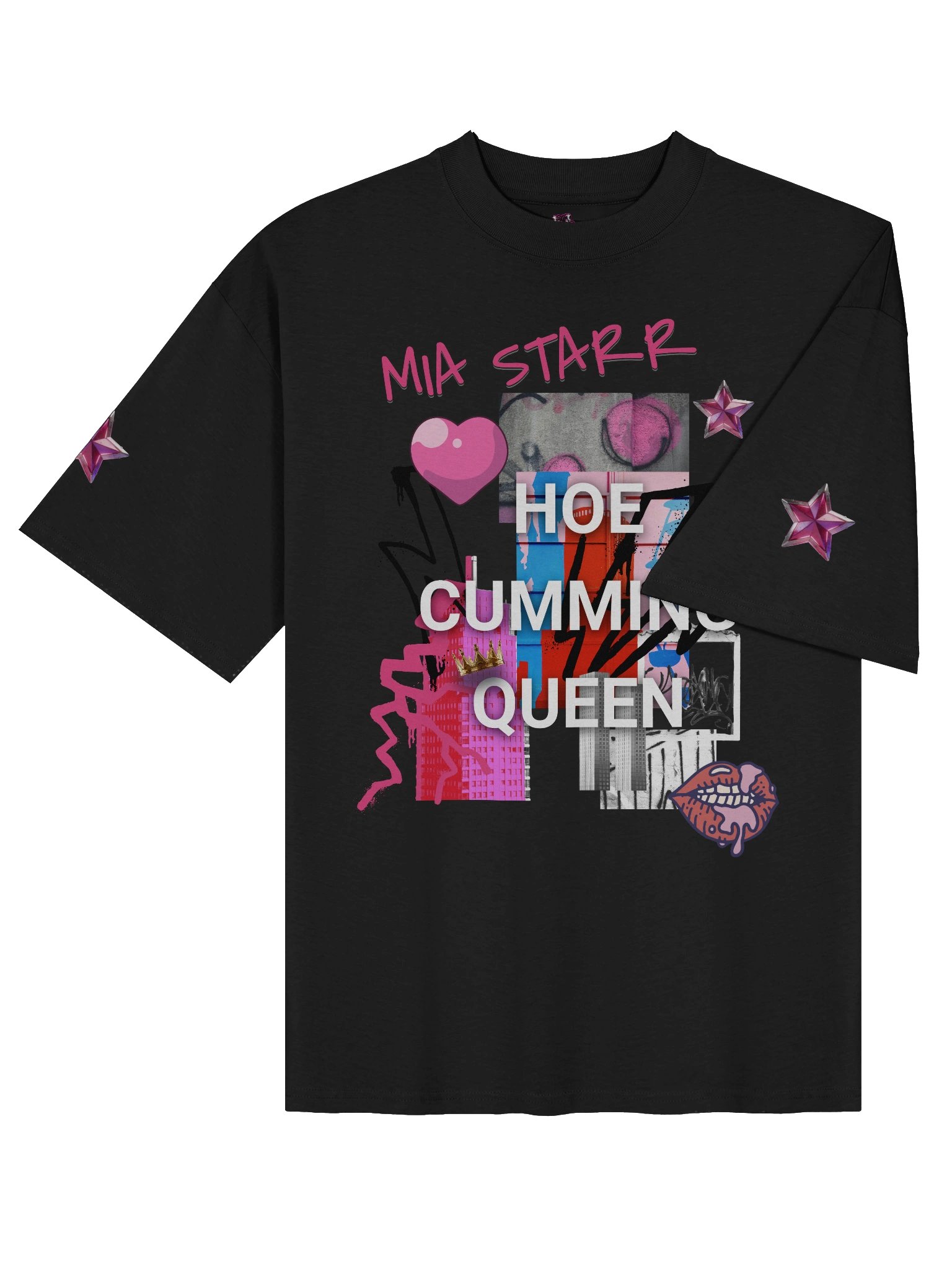 Hoe Cumming Queen Shirt (Black) product image (4)