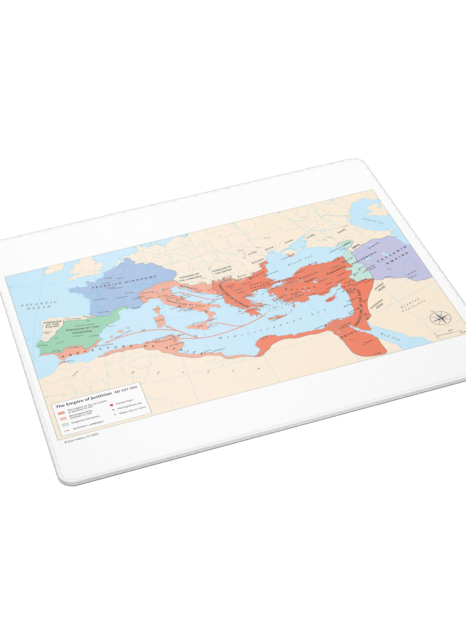 Empire of Justinian - Gaming Mouse Pad product image (4)