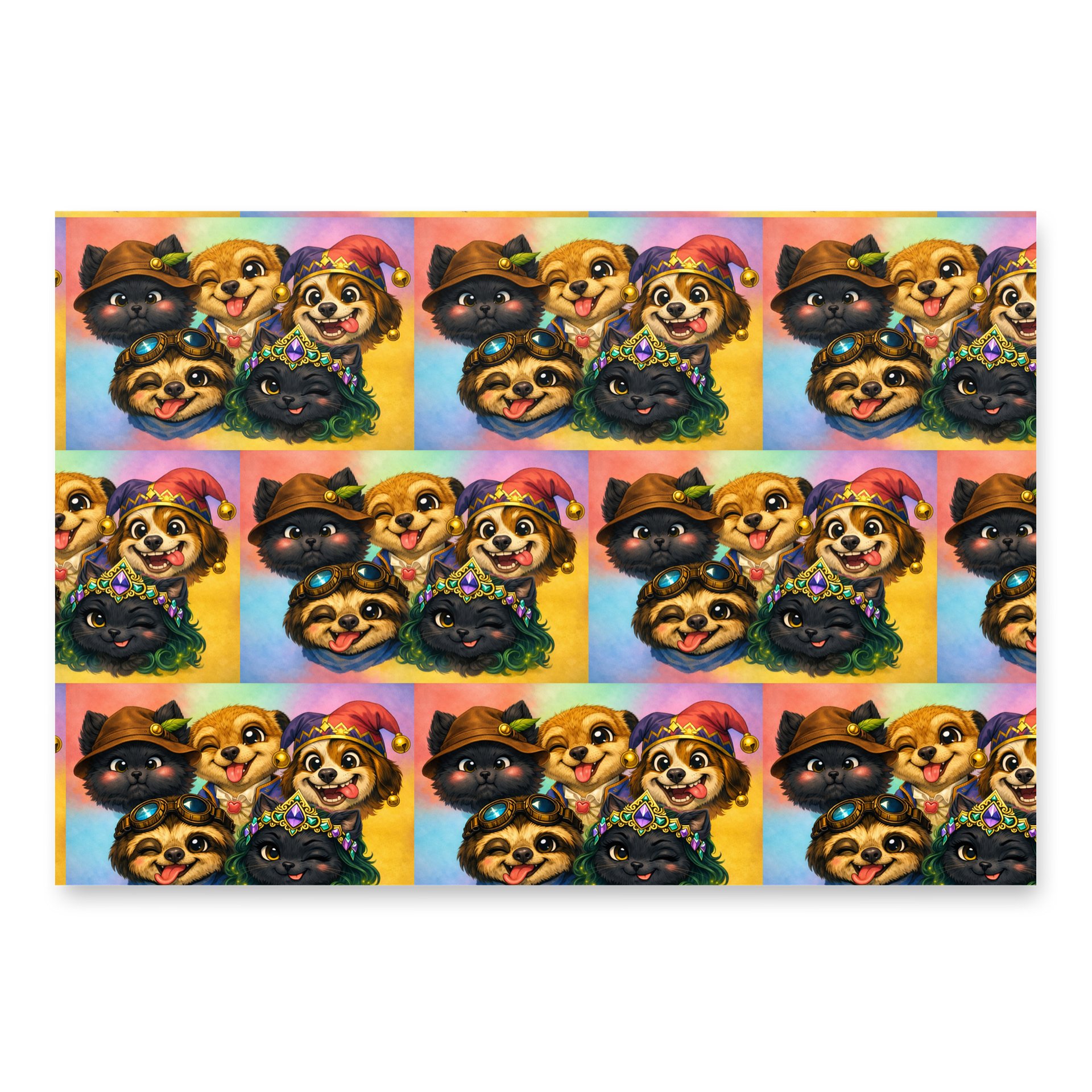 Kingdoms courts wrapping paper product image (3)