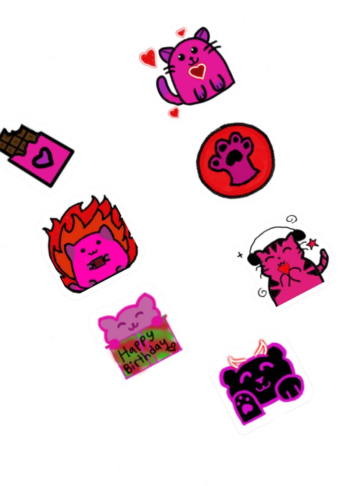 Art by Twitch.com/crismongamer4 Stickers product image (1)