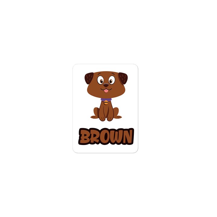 Brown Sticker product image (1)