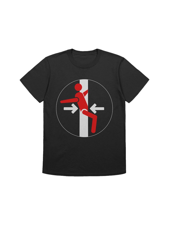 Mind The Doors! Italian Railway Sign T-Shirt product image (1)