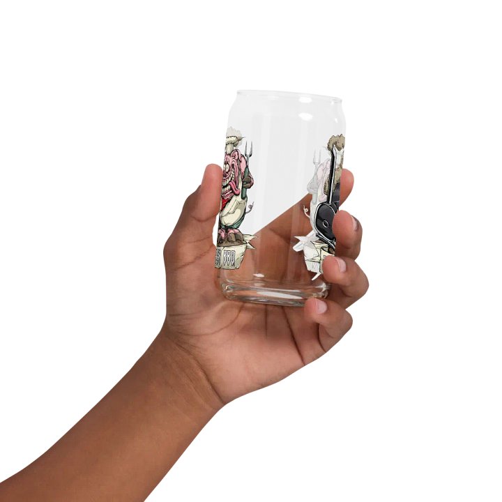 Porkin Pig Glass Cup product image (32)