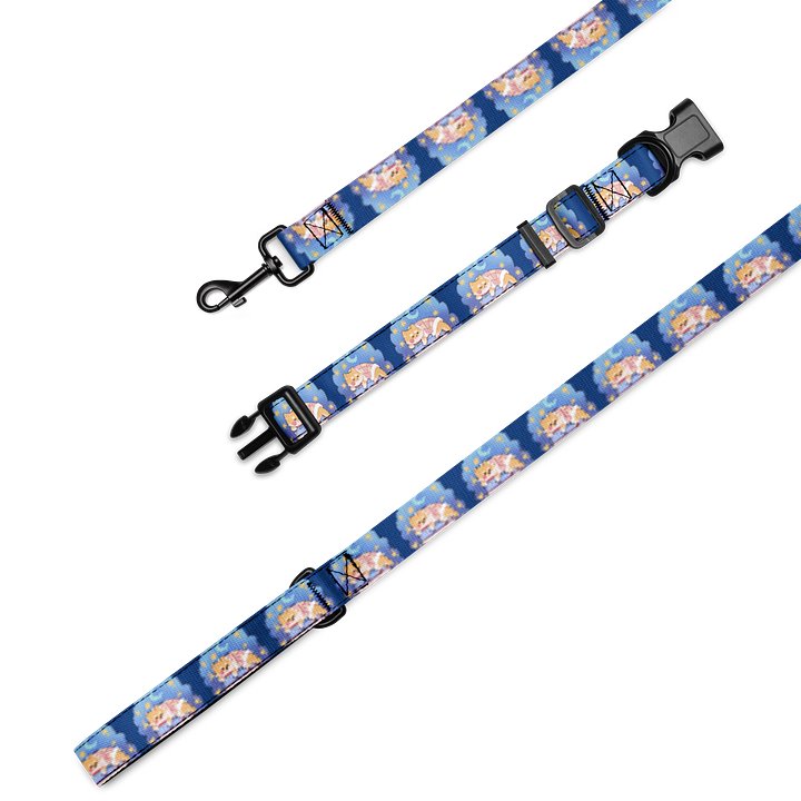 Sleepy Shiba Leash and Collar Set product image (1)