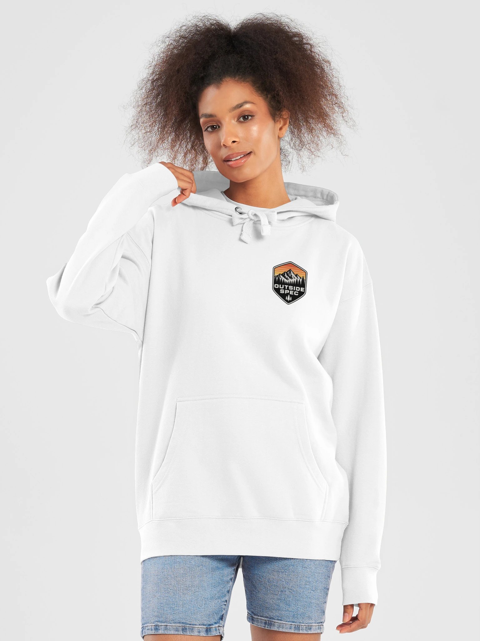 Outside Spec Mountain Logo Cotton Heritage Hoodie product image (5)